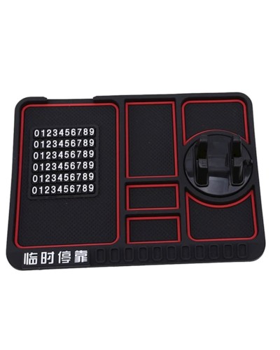 Avtomobil üçün xalça Dash 001 Red