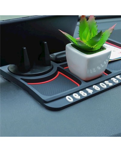 Avtomobil üçün xalça Dash 001 Red