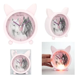 Masaüstü saatı uşaqlar üçün Motto Miss Melody, çəhrayı