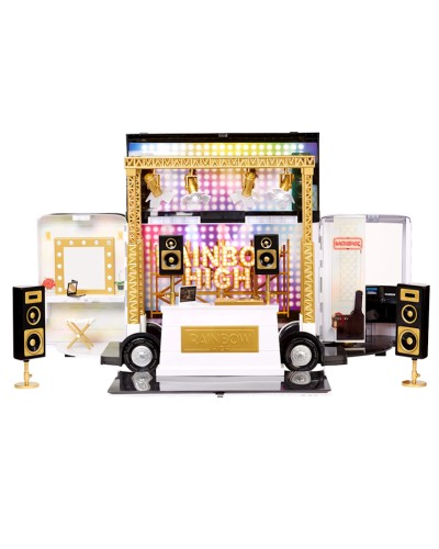 Kuklalar üçün nəqliyyat MGA Rainbow High Bus Doll Stage 583721