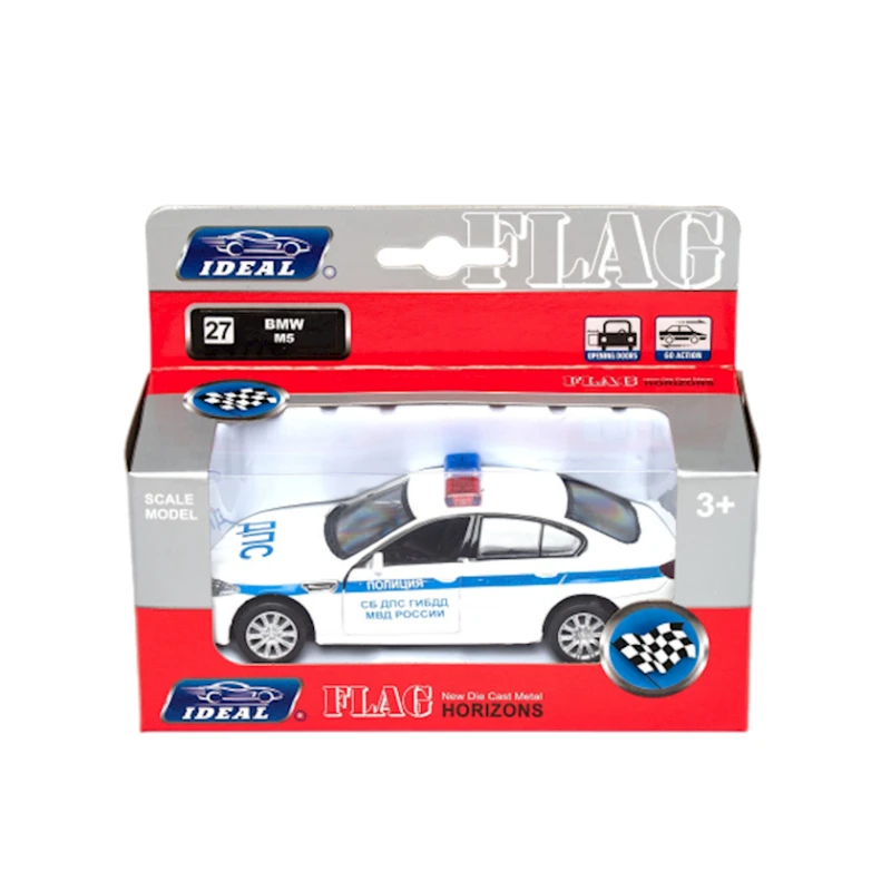 Машинка игрушечная Ideal BMW M 5(27), 49.5x30.5x45.1 см, белая Машинка игрушечная Ideal BMW M 5(27), 49.5x30.5x45.1 см, белая