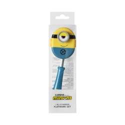 Ложка Miniso Minions Collection с футляром, нержавеющая сталь, синяя, 17.3х4.6 см Ложка Miniso Minions Collection с футляром, нержавеющая сталь, синяя, 17.3х4.6 см