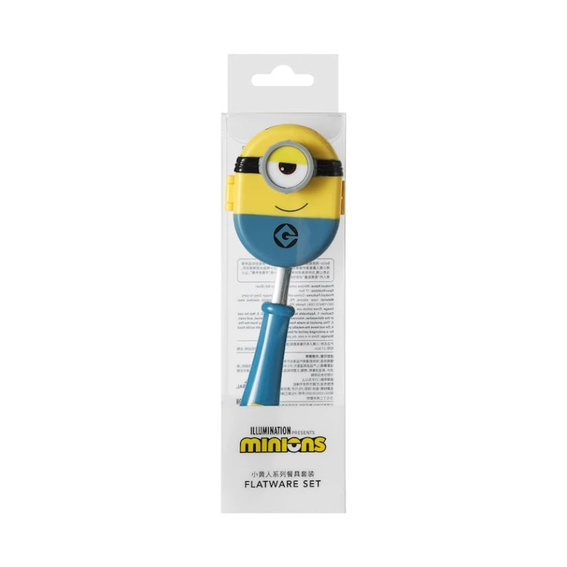 Ложка Miniso Minions Collection с футляром, нержавеющая сталь, синяя, 17.3х4.6 см Ложка Miniso Minions Collection с футляром, нержавеющая сталь, синяя, 17.3х4.6 см
