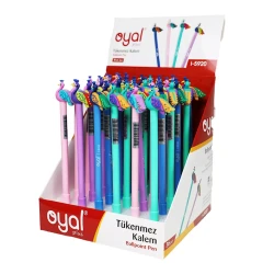 Шариковая ручка Oyal Plus, i-5920, синяя, товар в ассортименте