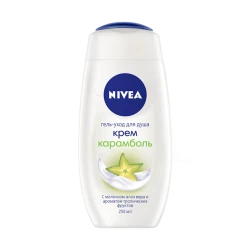 Гель для душа Nivea Крем Карамболь увлажняющий с алоэ вера и ароматом тропических фруктов 250 мл