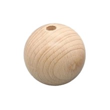 Cökədən taxta hazırlama Muncuq yumru, 20 mm