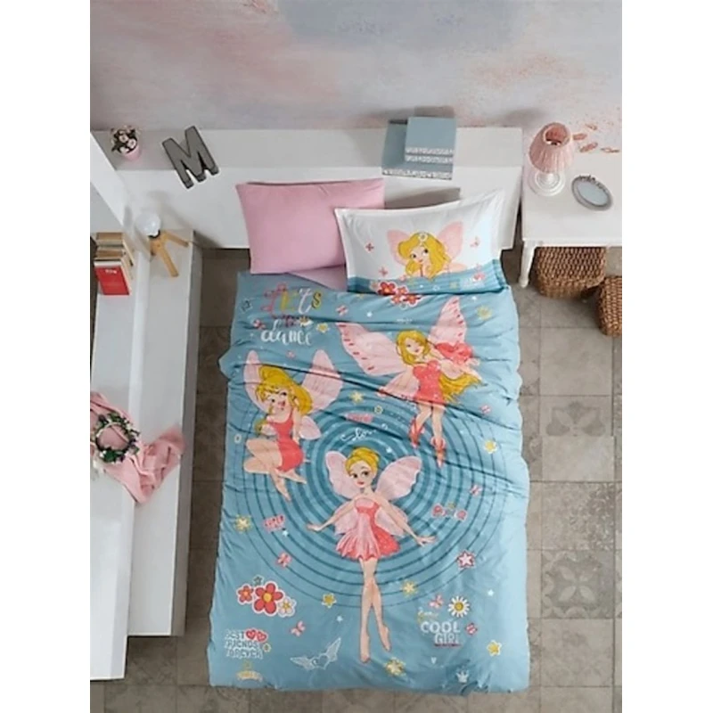 Комплект детского постельного белья Clasy 044, одеяло 160х220 см, простыня 180х240 см, наволочка 50х70 см, односпальный хлопок, разноцветный Комплект детского постельного белья Clasy 044, одеяло 160х220 см, простыня 180х240 см, наволочка 50х70 см, односпальный хлопок, разноцветный