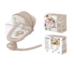 Кресло-качалка для детей Kidilo slm026, бежевый