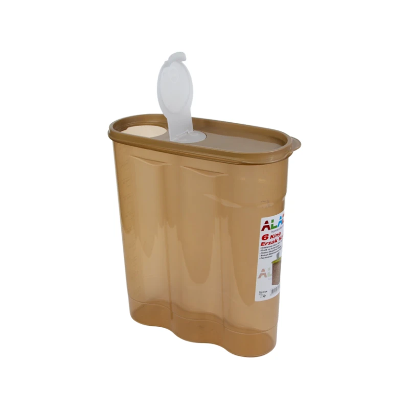 Емкость для сыпучих продуктов King 6770, 6 л, золотистый