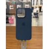 MagSafe ilə Silikon Case iPhone 16 Pro Storm Blue