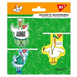 Закладка магнитная Yes Гусь 707616, 3 шт