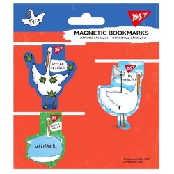 Закладка магнитная Yes Гусь 707616, 3 шт