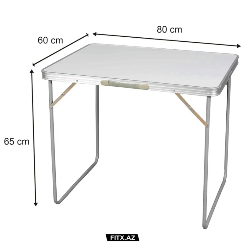 Складной cтол складной для кемпинга 80x60 cм