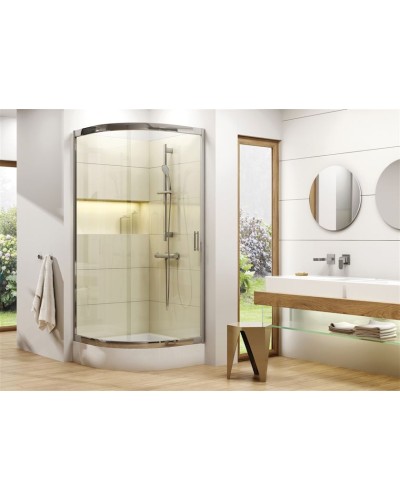 Duş altığı Deante Funkia, 90x90x16 sm, akril, ağ