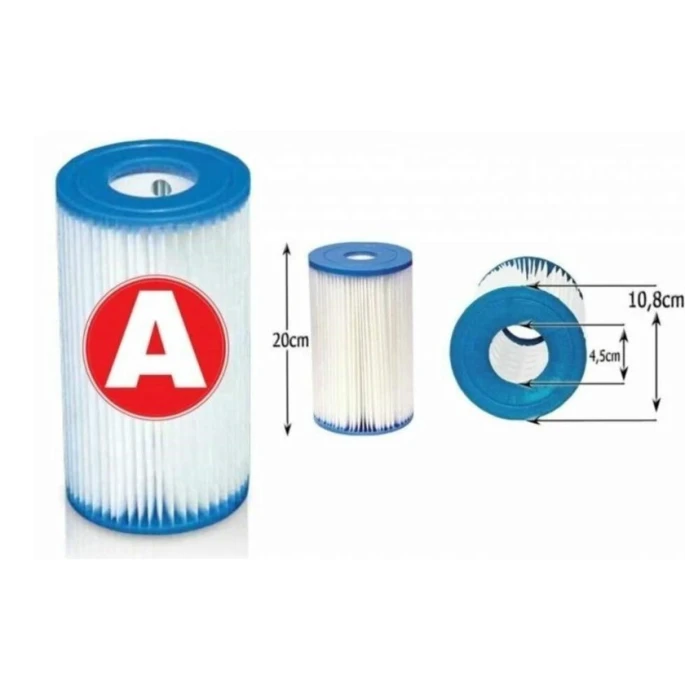 Каркасный бассейн İntex H26718FR, серый, 366x122 см, 10685 л