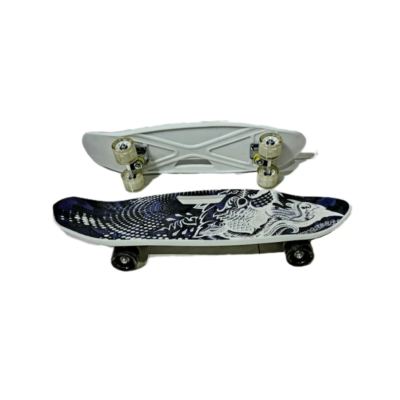 Скейтборд SKTPLNG001, 20х70 см, разноцветный Скейтборд SKTPLNG001, 20х70 см, разноцветный