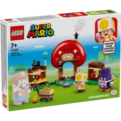 Конструктор LEGO Super Mario Nabbit Builder in the Toad Shop 71429, 7+ лет, 230 деталей