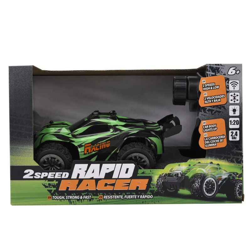 Радиоуправляемая машина WJ Tech 2-Speed Rapid Racer RC1113, 6+ лет Радиоуправляемая машина WJ Tech 2-Speed Rapid Racer RC1113, 6+ лет