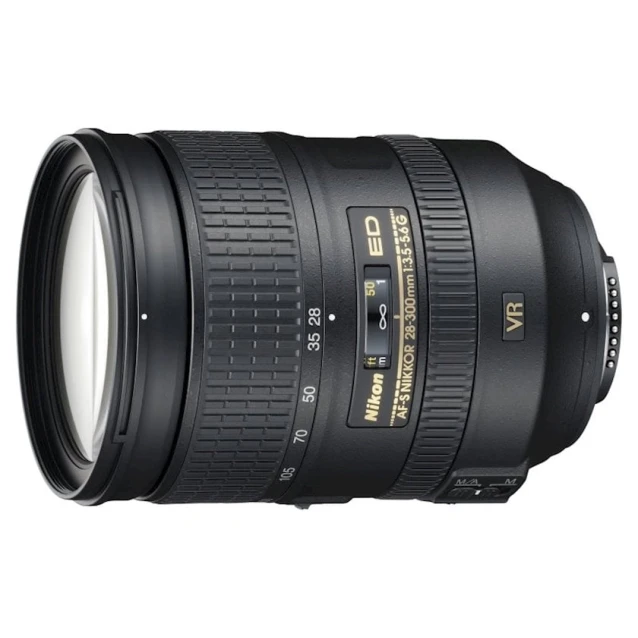 Объектив Nikon AF-S Nikkor 28-300 mm 1:3.5-5.6G ED VR, Черный Объектив Nikon AF-S Nikkor 28-300 mm 1:3.5-5.6G ED VR, Черный