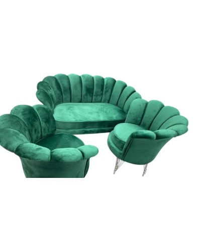 Yumşaq mebel dəsti SR-4, yaşıl