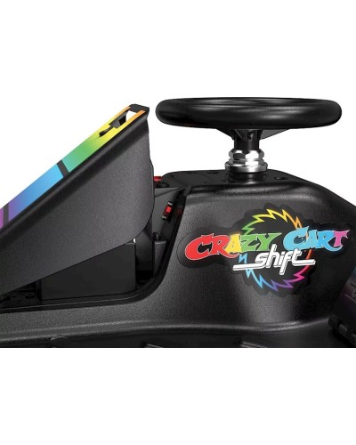 Uşaq üçün elektrik avtomobil Razor Crazy Cart Shift Lightshow