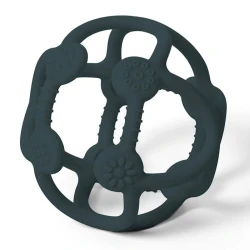 Прорезыватель BabyOno Сфера, с 0 месяцев, силикон, черный Прорезыватель BabyOno Сфера, с 0 месяцев, силикон, черный