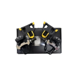 Şose velosipedi üçün pedallar Turbo BF-105, alüminium, 2 əd, qara