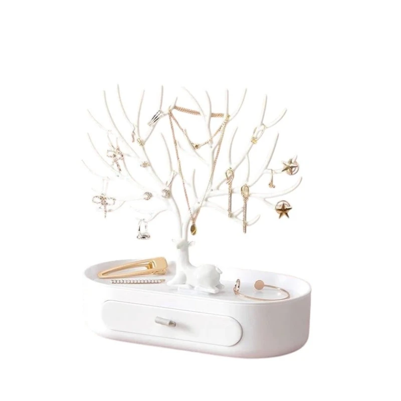 Органайзер для украшений smil_1057, пластик, белый