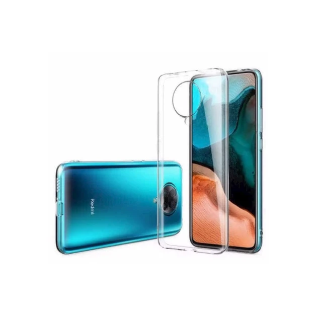 Чехол Virgin Silicone (2.0) для Xiaomi Redmi Note 9T / Note 9 5G Transparent