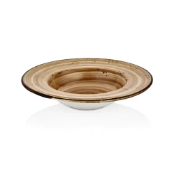 Тарелка By Bone Vintage PH-100026, 28 см, фарфор, коричневый Тарелка By Bone Vintage PH-100026, 28 см, фарфор, коричневый