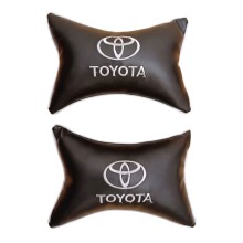 Yastıq avtomobil üçün Toyota, 28x20 sm, qara