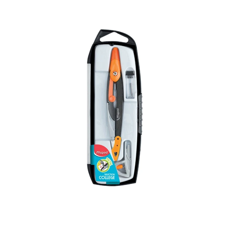 Циркуль Maped со стержнем и фиксатором, товар в ассортименте Циркуль Maped со стержнем и фиксатором, товар в ассортименте