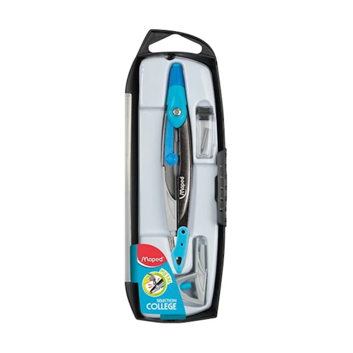 Циркуль Maped со стержнем и фиксатором, товар в ассортименте Циркуль Maped со стержнем и фиксатором, товар в ассортименте