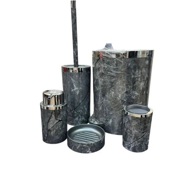 Набор для ванной 15662411, серый, 5 шт