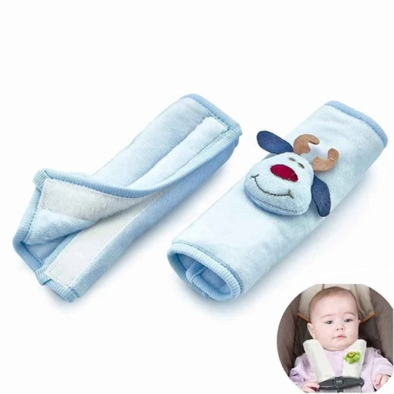 Накладка на ремень безопасности в автомобиль Babyjem, голубой