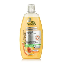 Гель для душа Natural Spa Сочный персик и масло абрикоса 500 мл