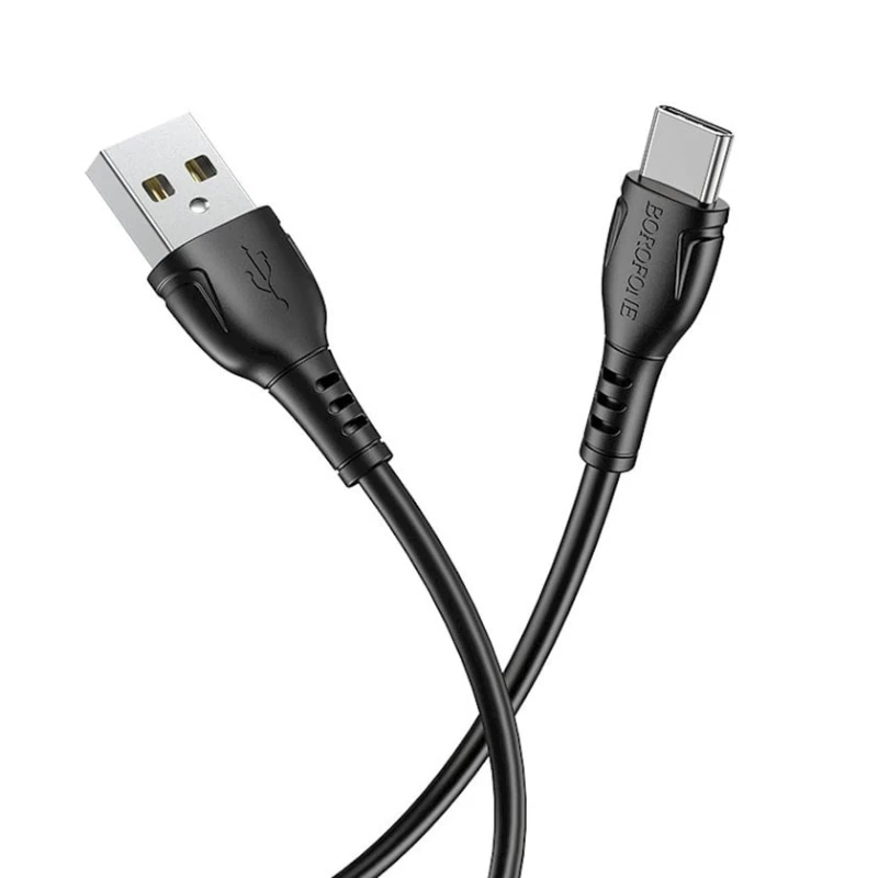 USB kabel Borofone BX51 Triumph Type-C 3.0A,Qara USB kabel Borofone BX51 Triumph Type-C 3.0A,Qara