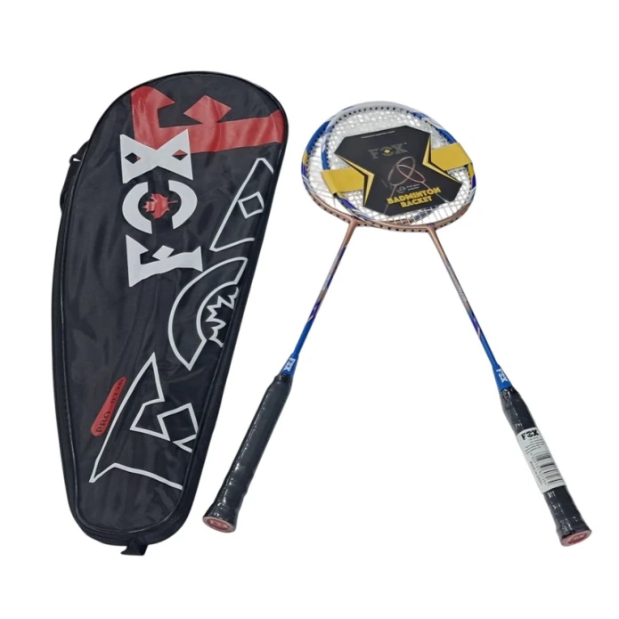 Ракетки для бадминтона Fox-0726, с чехлом, 2 шт