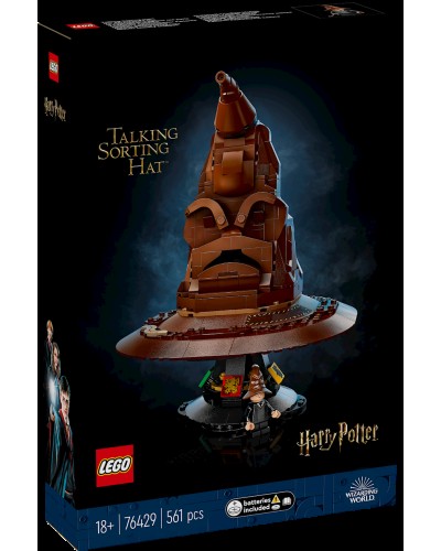 Konstruktor LEGO Harry Potter Talking Sorting Hat 76429, 18+ yaş, 561 detal