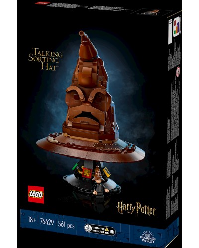 Konstruktor LEGO Harry Potter Talking Sorting Hat 76429, 18+ yaş, 561 detal