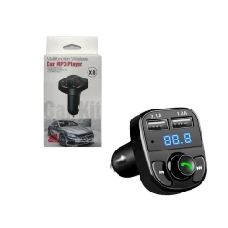 Автомобильный FM трансмиттер X8, Черный
