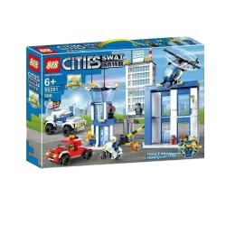 Блочный конструктор Сити 98281, 996 элементов