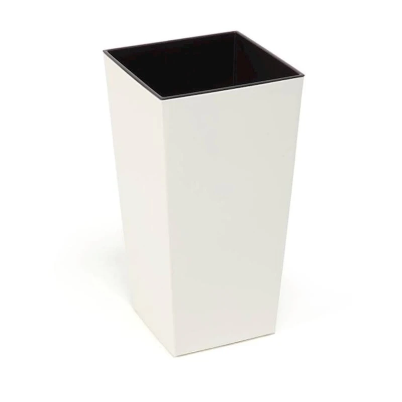 Горшок Lamela Finezja 30x30 см, пластик, бежевый Горшок Lamela Finezja 30x30 см, пластик, бежевый