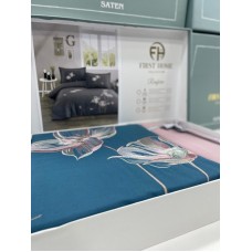 Yataq dəsti First Home FS-551, yorğan üzü 200x220 sm, mələfə 240x260 sm, yastıq üzləri 50x70 sm, satin, rəngbərəng