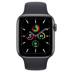 Смарт-часы Apple Watch SE GPS 44mm Space Grey Aluminium Case with Midnight Sport Band (MKQ63LL/A)