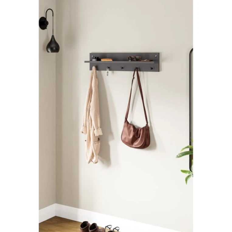 Asılqan Art Mebel Art_asilqan_11, laminat, antrasit, 20х80 sm Asılqan Art Mebel Art_asilqan_11, laminat, antrasit, 20х80 sm