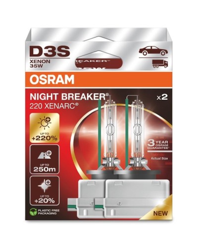 Ksenon lampa Osram Night Breaker 220 D3S - 4062172398671