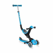 Yığılan skuter Globber Go Up Deluxe, mavi/qara