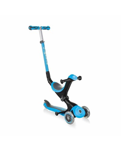 Yığılan skuter Globber Go Up Deluxe, mavi/qara