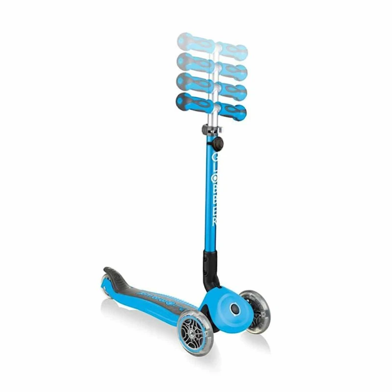 Складной скутер Globber Go Up Deluxe, синий/черный